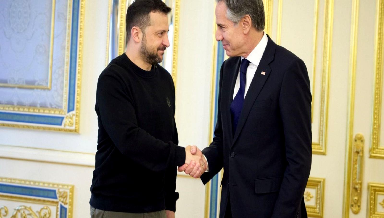 ABD Dışişleri Bakanı Blinken'in Ukrayna ziyareti ve görüşmeleri hakkında detaylı