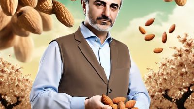 Adıyaman Sert Kabuklu Meyveler Araştırma Enstitüsü Müdürü Mehmet Aslan, badem