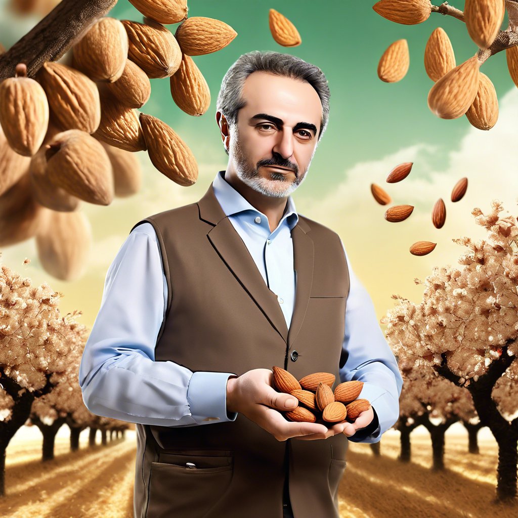 Adıyaman Sert Kabuklu Meyveler Araştırma Enstitüsü Müdürü Mehmet Aslan, badem