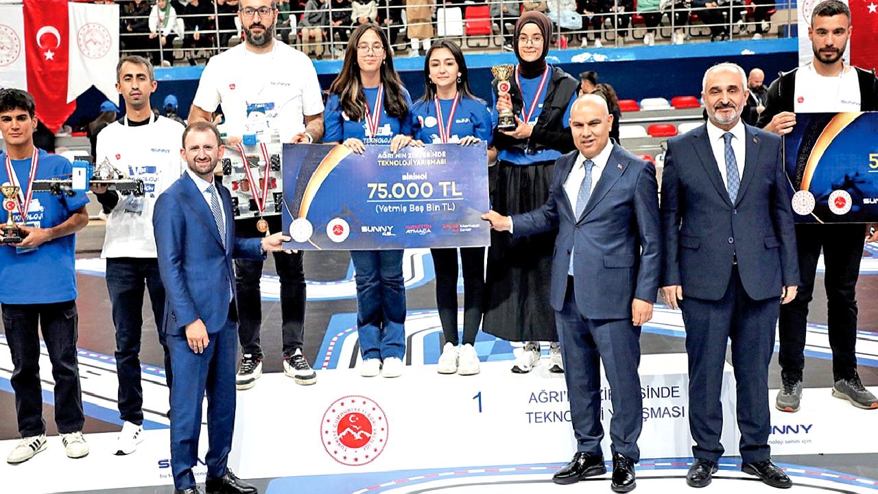 Ağrı'nın zirvesinde düzenlenen teknoloji yarışması ve ödüllerini keşfedin! Yenilikçi projeler