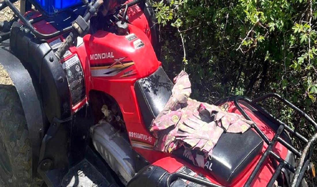 ATV kazasında yaşanan acı olayın detayları, olay yerinden fotoğraflar ve