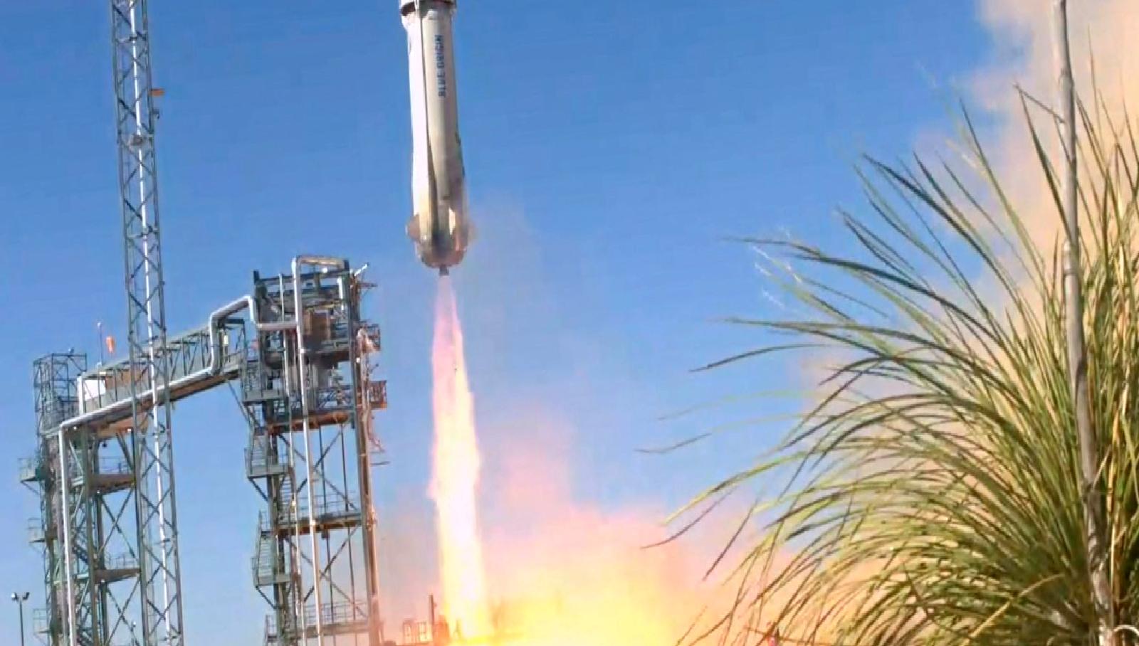 Blue Origin, Uzay Yolculuğunda yeni bir başarıya imza attı! Jeff