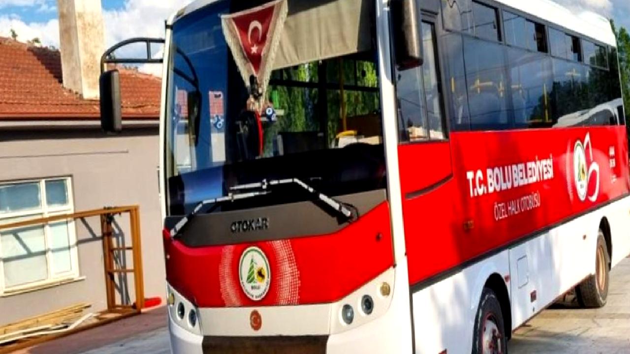 Bolu Belediyesi'nin özel halk otobüsleri için bilet fiyatlarına yapılan zam