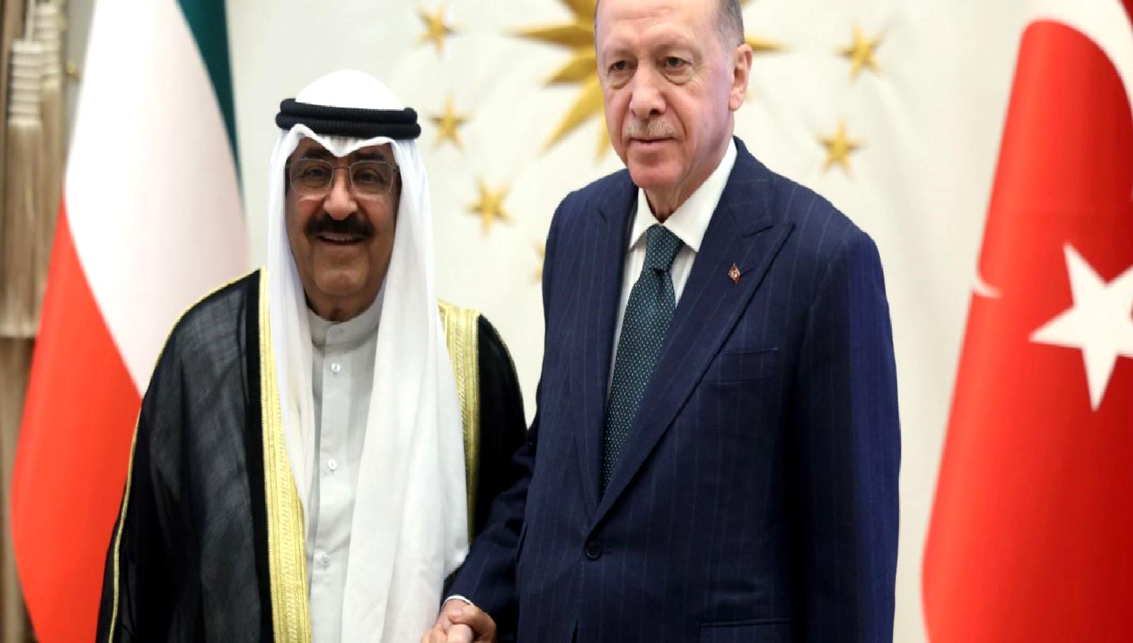 Cumhurbaşkanı Erdoğan, Kuveyt Emiri Sabah'ı Türkiye'de ağırladı. Ziyaret kapsamında ikili