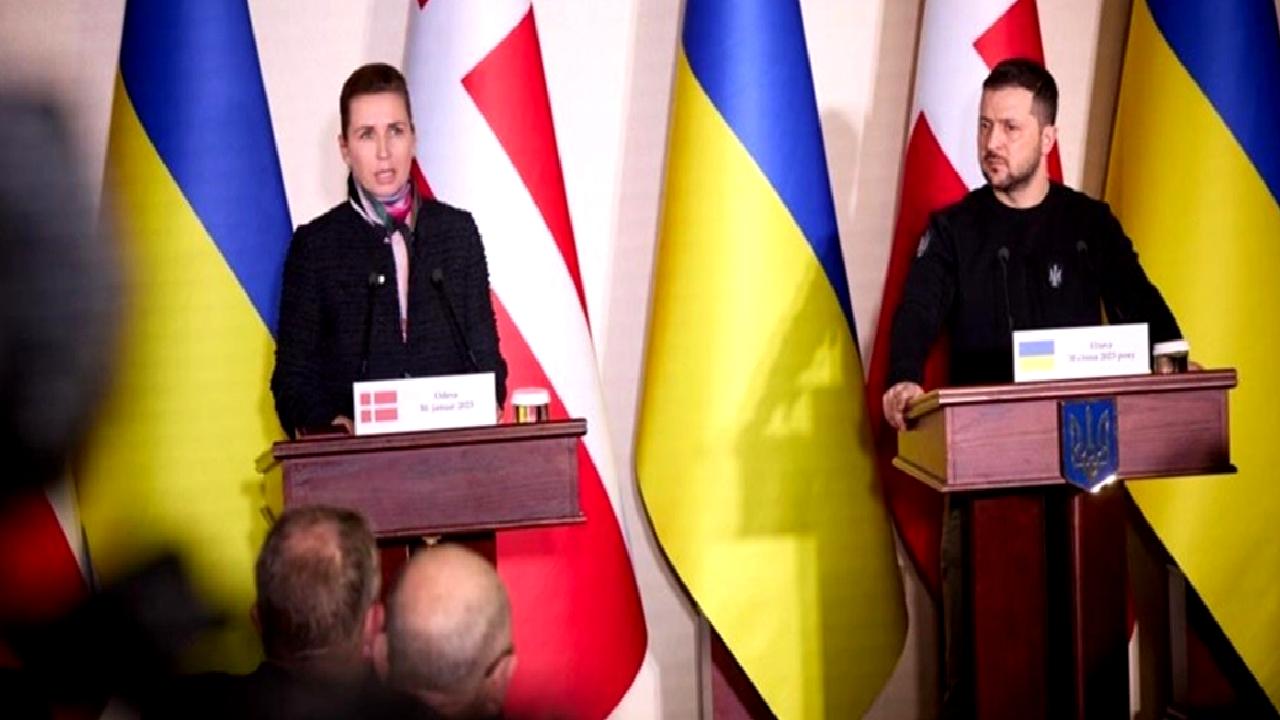 Danimarka Başbakanı Mette Frederiksen, Ukrayna'ya verilen silahlar konusunda açıklamalarda bulundu.