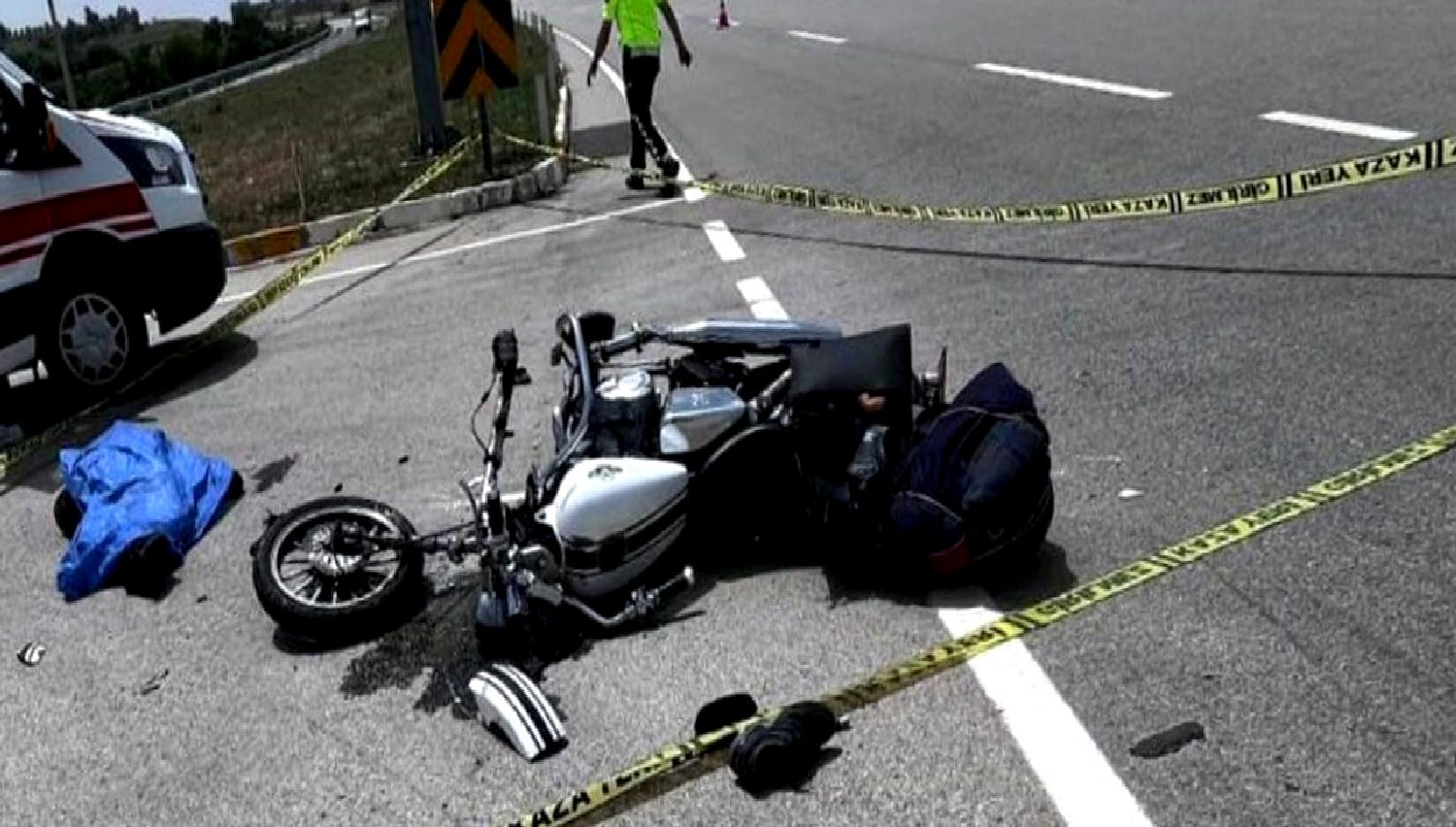 Denizli'nin Çal ilçesinde meydana gelen motosiklet kazası ile ilgili detaylı