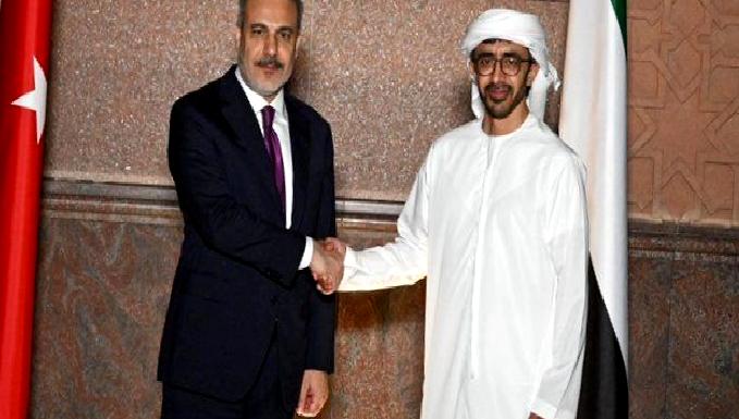 Türkiye Dışişleri Bakanı Hakan Fidan, Birleşik Arap Emirlikleri Dışişleri Bakanı