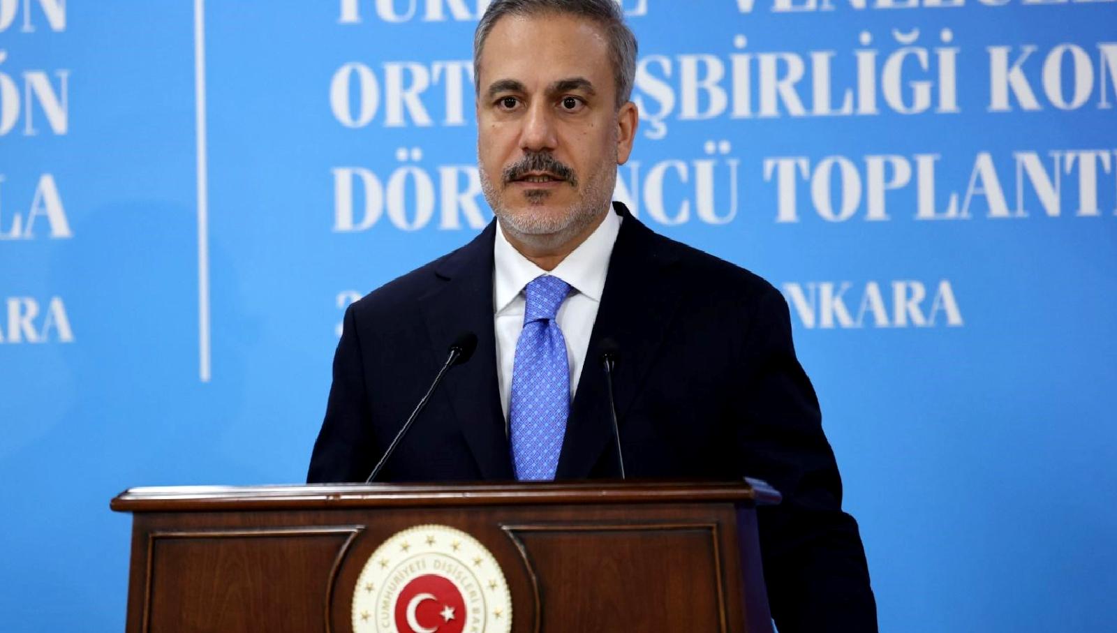 Türkiye Dışişleri Bakanı Hakan Fidan ve Venezuela Dışişleri Bakanı Yvan