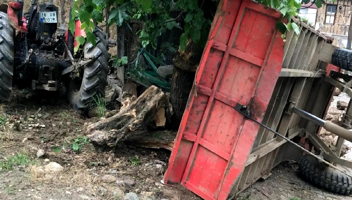 Dutluca Mahallesi'nde meydana gelen traktör kazasıyla ilgili son dakika gelişmeleri,