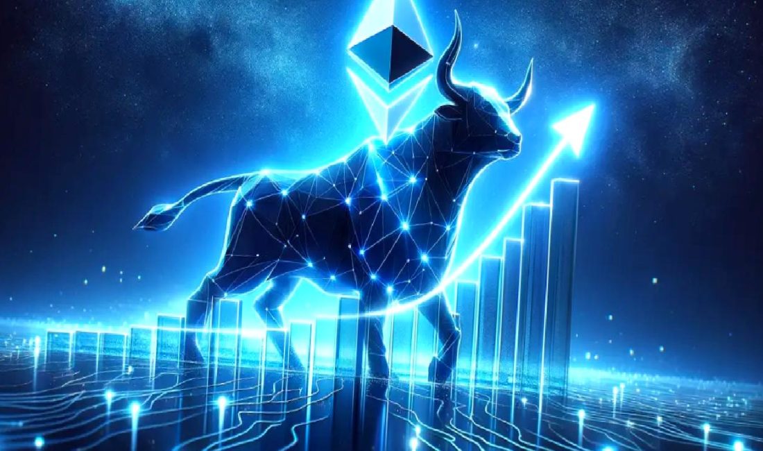 Kripto para piyasasında Ethereum fiyatında gözle görülür bir yükseliş trendi