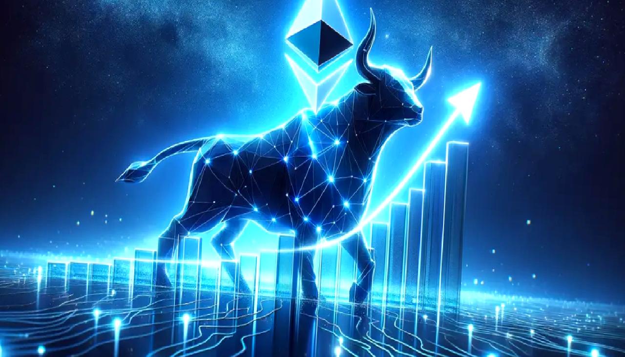 Kripto para piyasasında Ethereum fiyatında gözle görülür bir yükseliş trendi