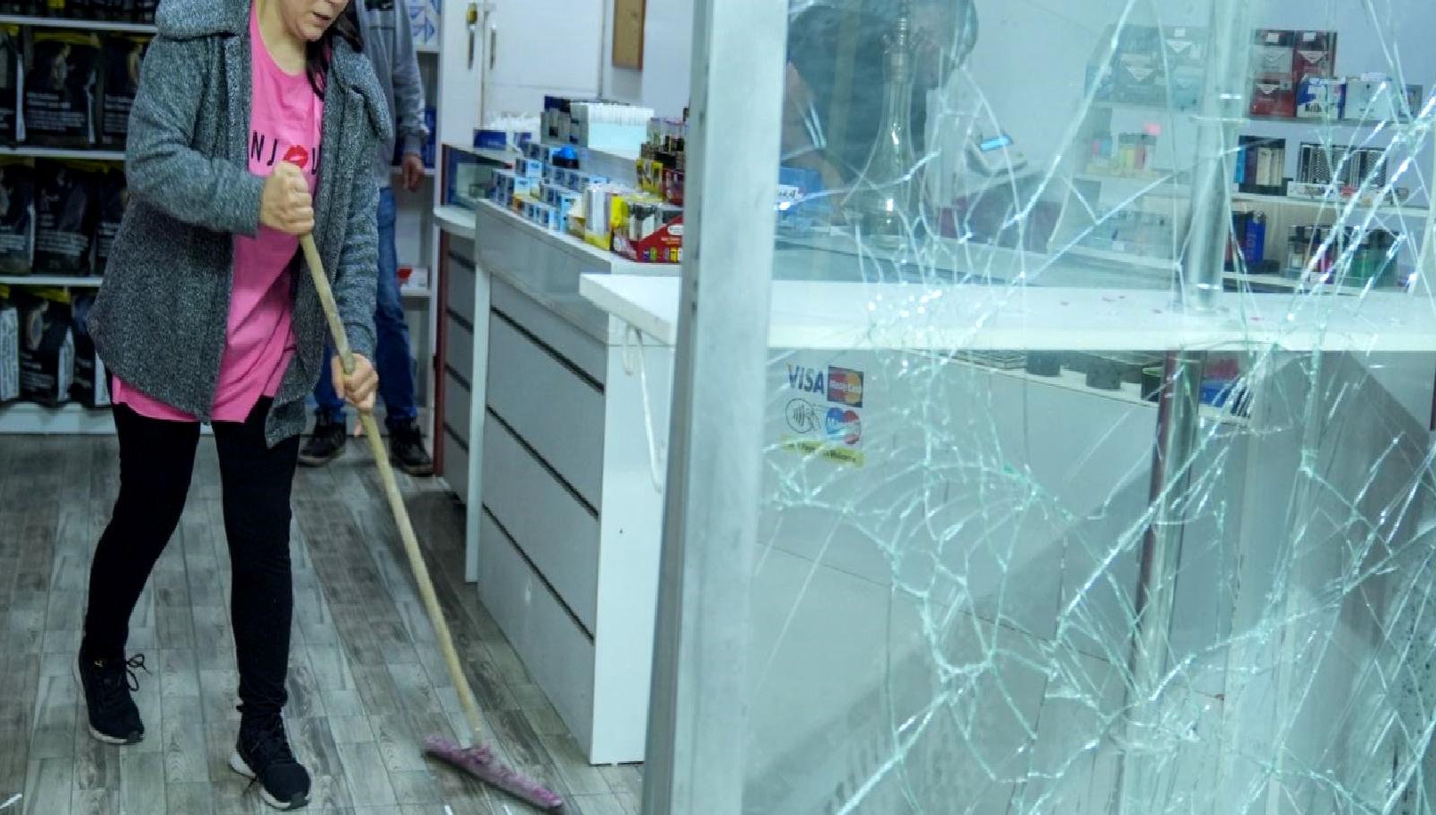 İnönü Mahallesi'nde tütün iş yerine düzenlenen ses bombalı saldırı hakkında