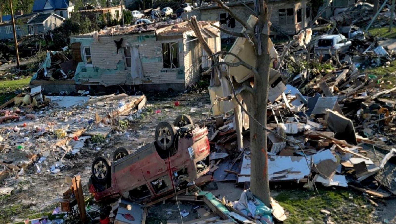 Iowa'da meydana gelen fırtına ve hortumlar hakkında detaylı bilgileri bu