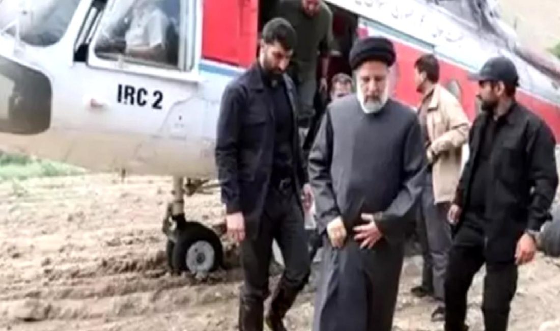 İran Cumhurbaşkanı Raisi'yi taşıyan helikopter Azerbaycan'a dönüş yolunda kaza yaptı.