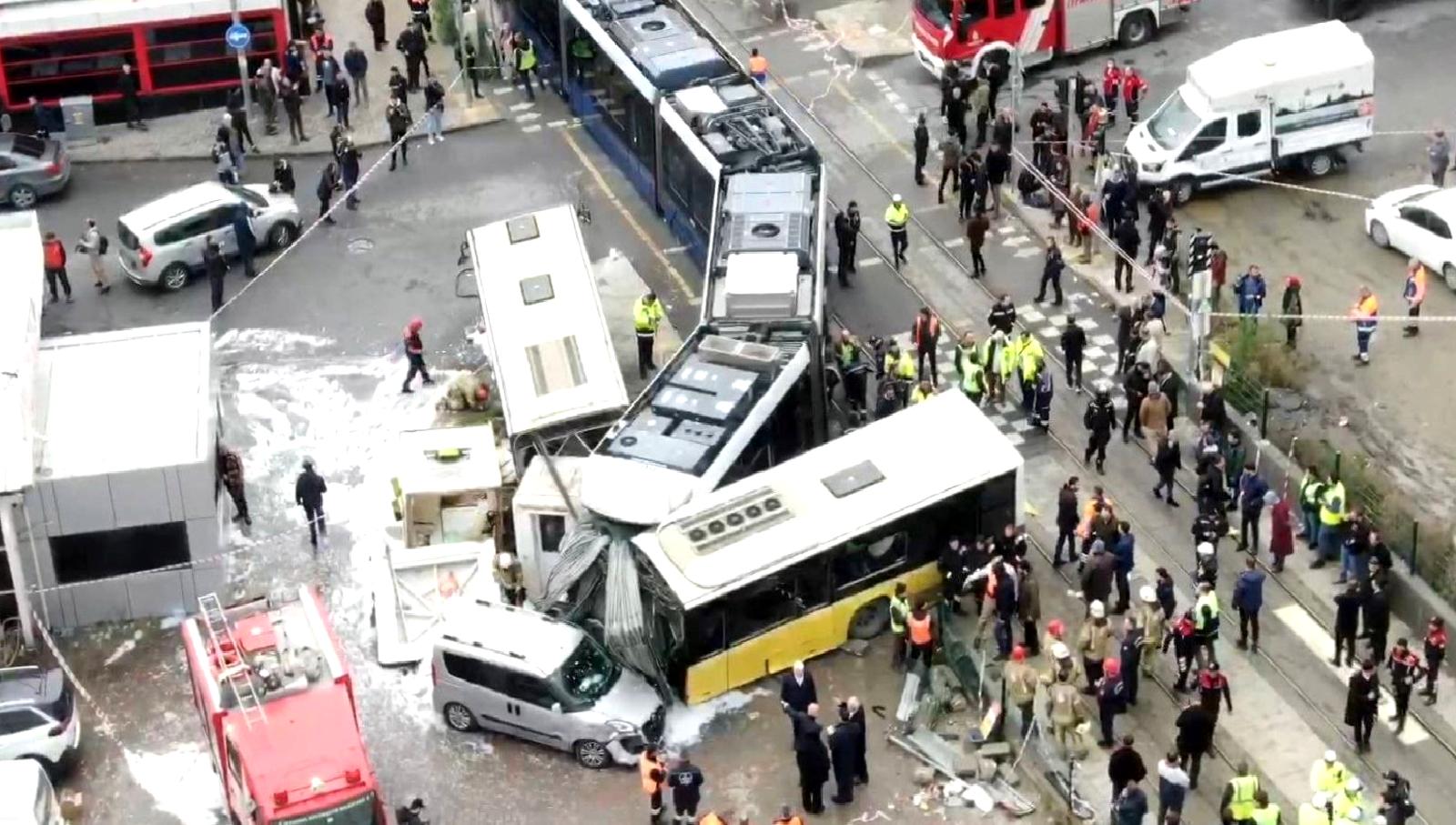 İstanbul'da meydana gelen tramvay ve otobüs kazasının iddianamesi tamamlandı. Kazaya