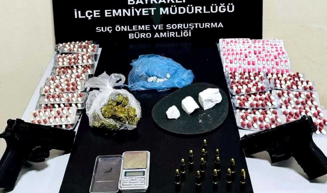 İzmir Bayraklı İlçe Emniyet Müdürlüğü Suç Önleme ve Soruşturma Büro Amirliği Operasyonu İzmir Bayraklı İlçe Emniyet Müdürlüğü Suç Önleme ve Soruşturma Büro