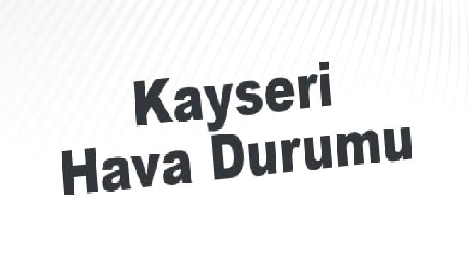 Kayseri için 5 günlük hava durumu tahmini. Günlük hava durumu,