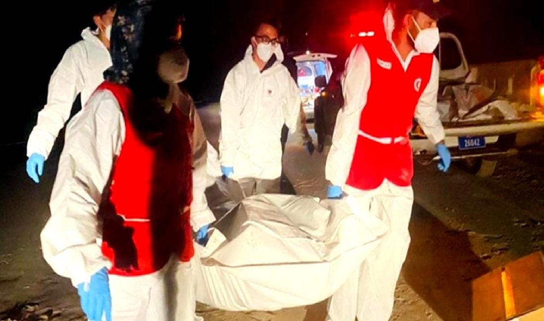 Libya Kızılayı Sabrata Şubesi, sahilinde bulunan cesetle ilgili açıklama yaptı.