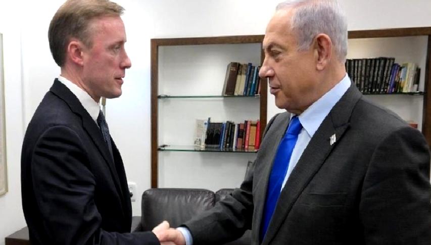 İsrail Başbakanı Netanyahu ve ABD Ulusal Güvenlik Danışmanı Sullivan, Batı