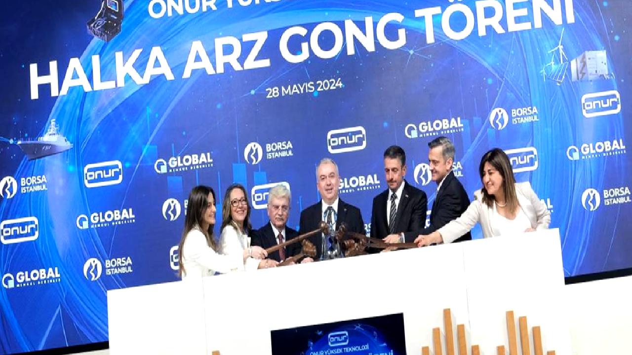 Onur Yüksek Teknoloji, Borsa İstanbul'da işlem görmeye başladı. Yatırımcılar için
