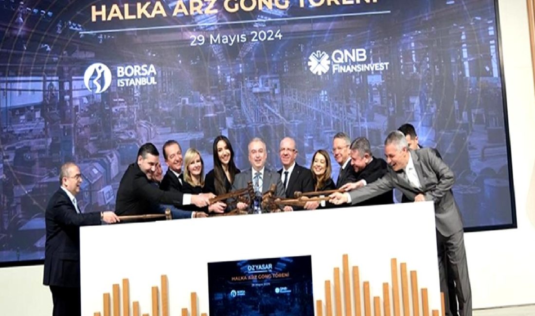 Özyaşar Tel Şirketi Borsa İstanbul’da İşlem Görmeye Başladı Özyaşar Tel Şirketi, Borsa İstanbul'da işlem görmeye başladı. Şirketin hisseleri
