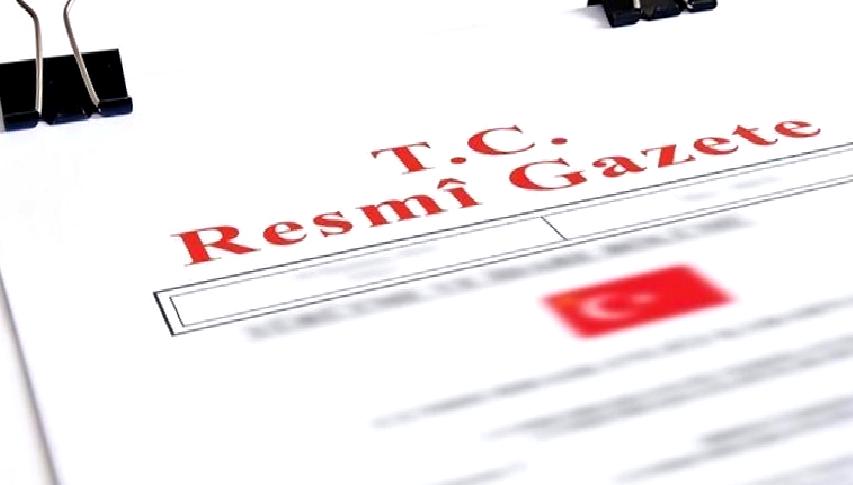 12 Ekim 2021 tarihli Resmi Gazete yayınlarına göz atın. Yeni