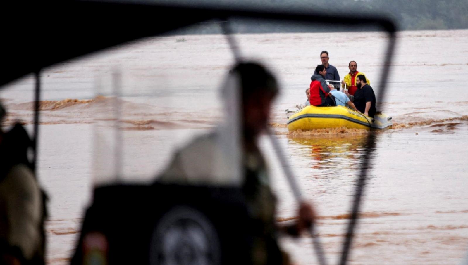 Rio Grande do Sul eyaletinde yaşanan sel felaketi, bölgede büyük