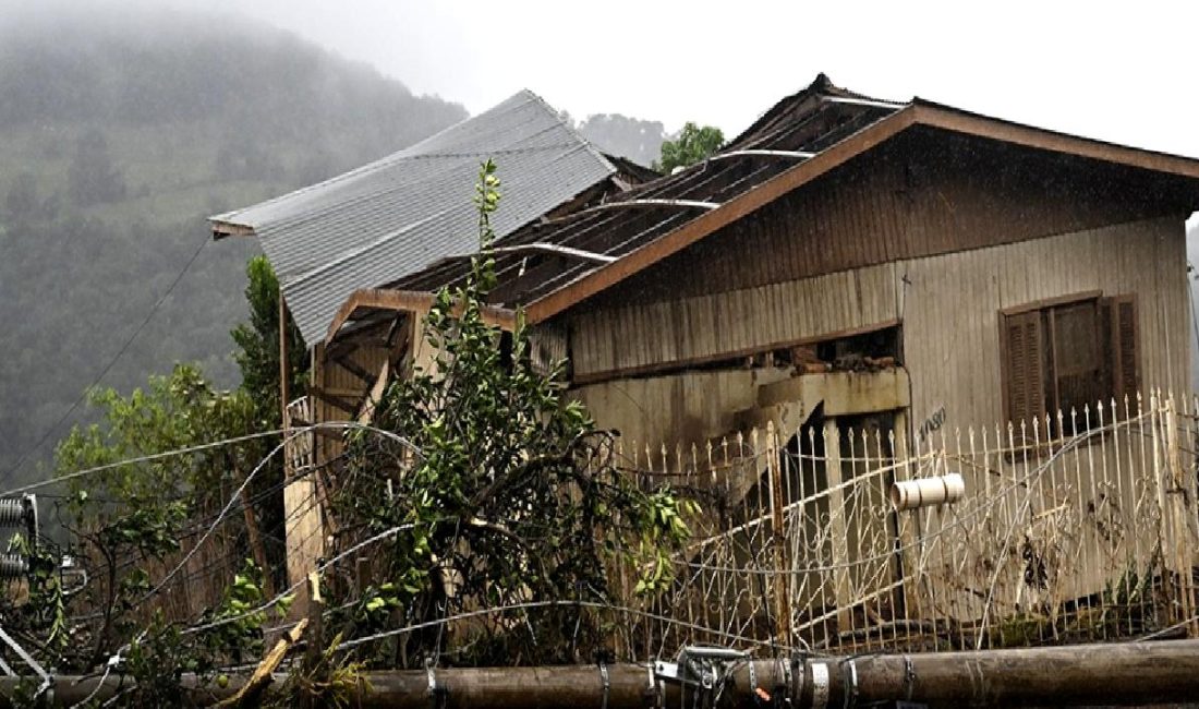 Rio Grande do Sul Eyaletinde meydana gelen seller felaketi sonrası