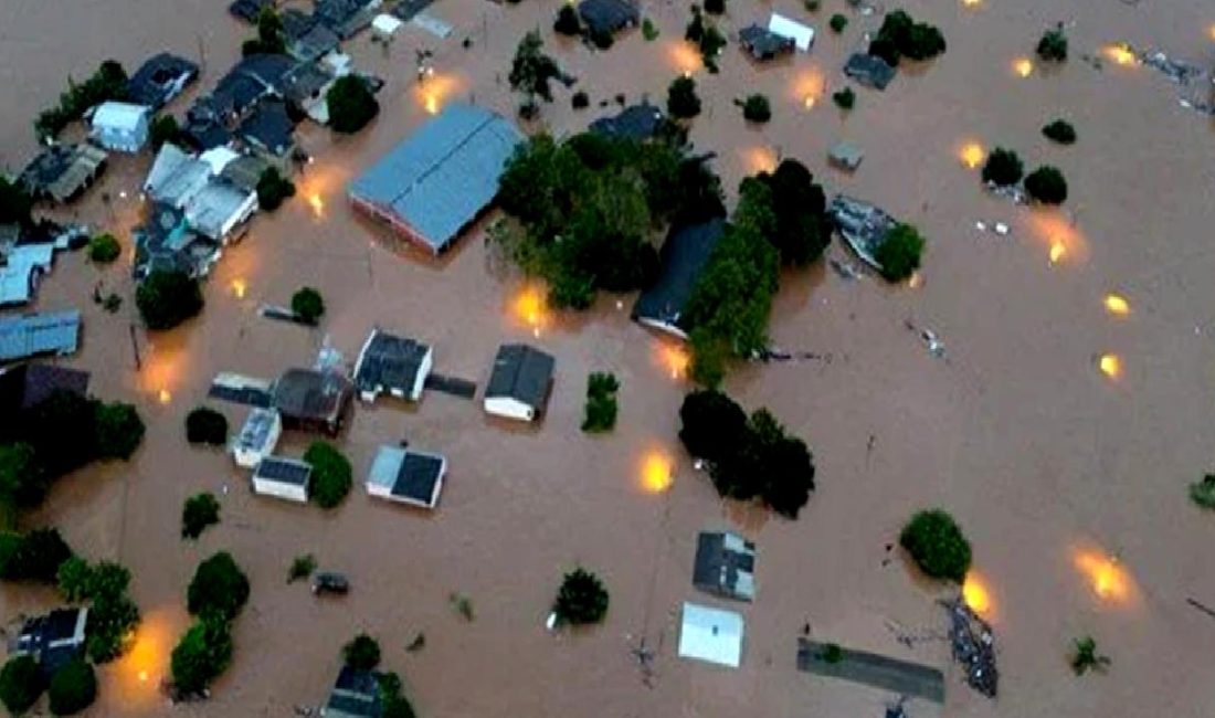 Rio Grande do Sul’da Yaşanan Sel Felaketi Rio Grande do Sul'da yaşanan sel felaketi, bölgede büyük hasara