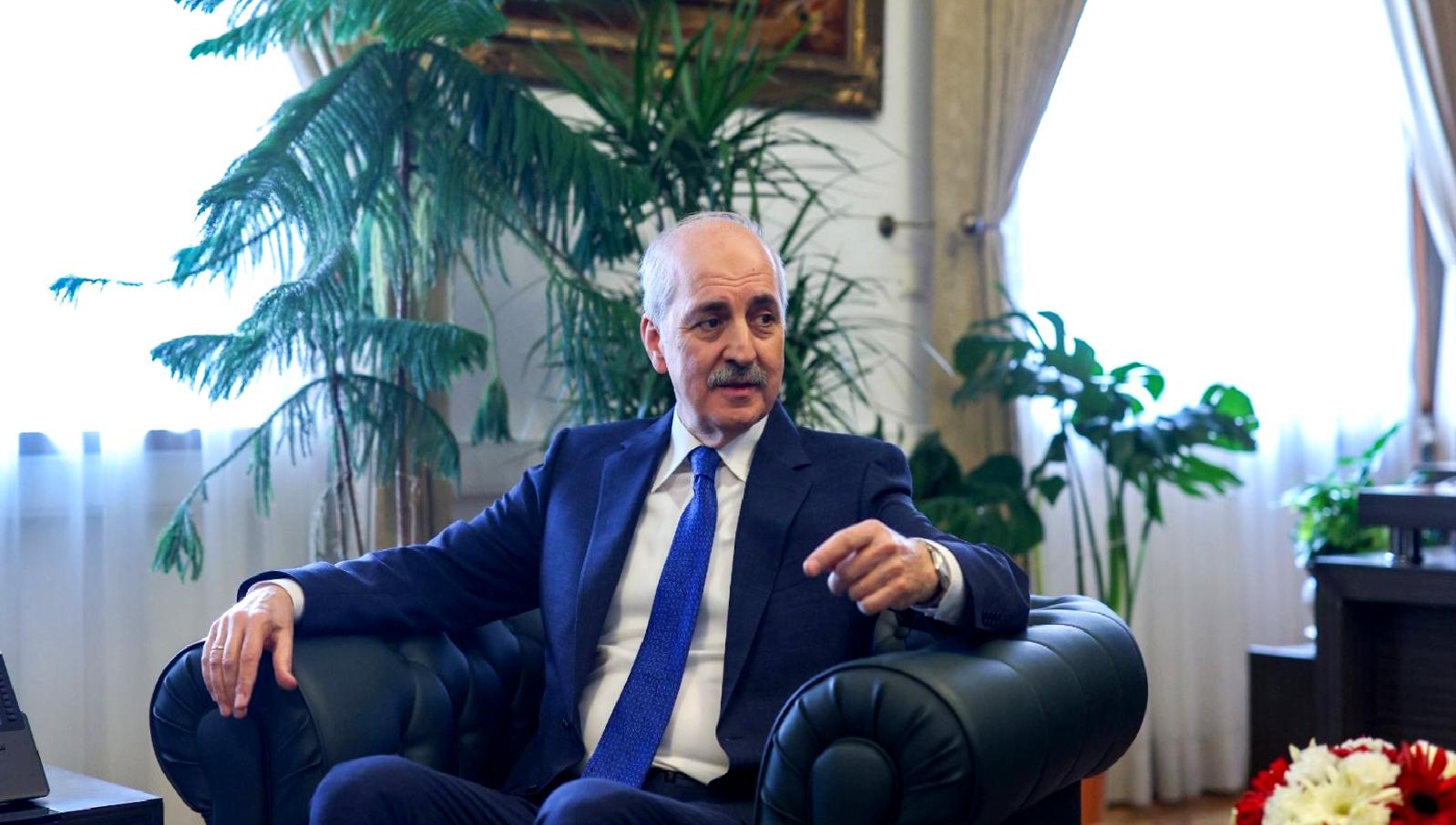 Son Dakika: TBMM Başkanı Numan Kurtulmuş'un yeni anayasa ile ilgili