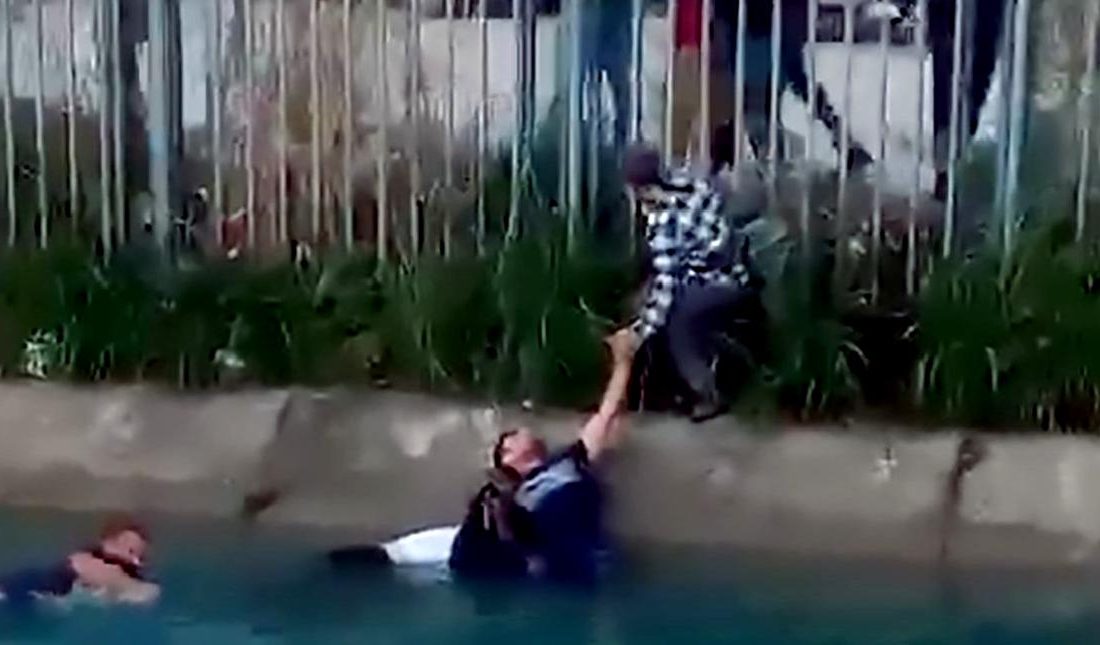 Sulama kanalında sürüklenen kadın, gençler tarafından kurtarıldı. Olayın detayları ve