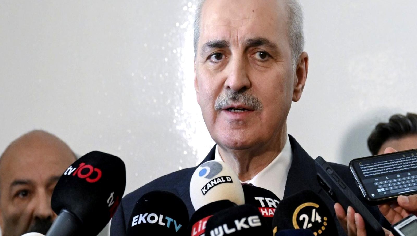 TBMM Başkanı Numan Kurtulmuş, yeni anayasa çalışmaları kapsamında farklı partileri