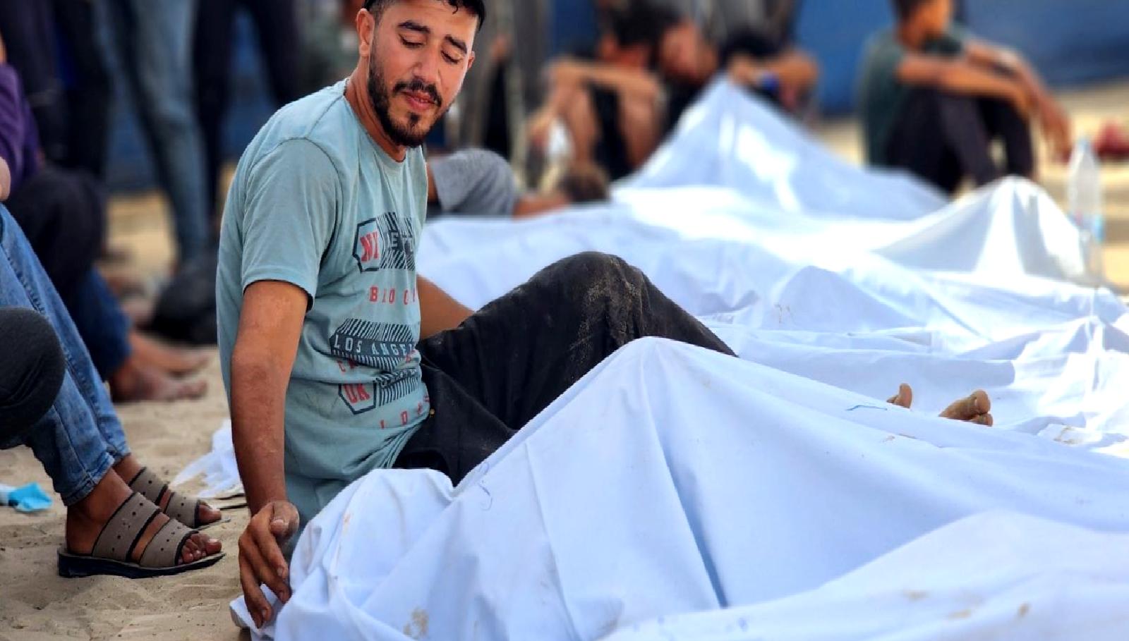 Touma, Gazze'de yerinden edilme ve insani durum konusunda detaylı açıklamalar