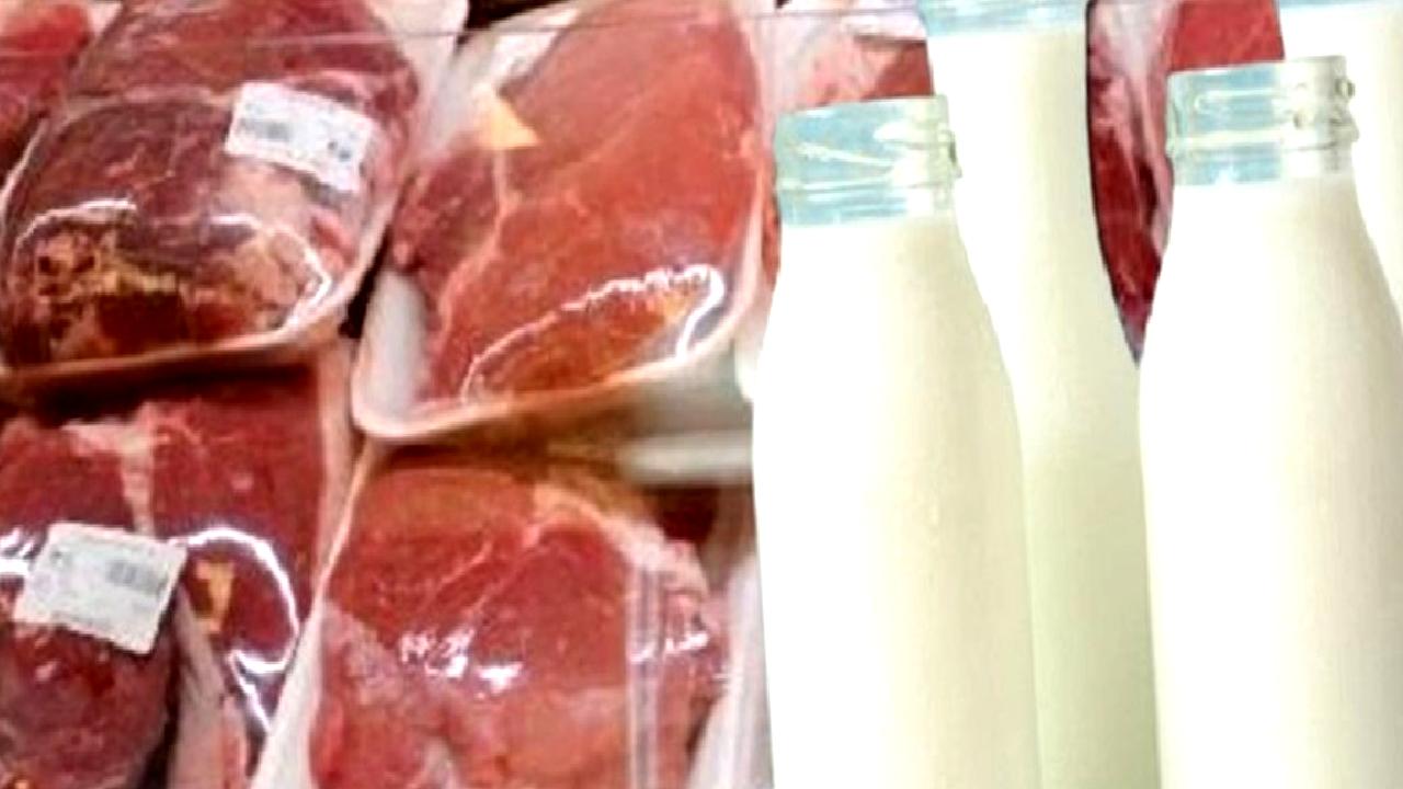 2023 yılında Türkiye'de kırmızı et ve çiğ süt üretimi detaylı