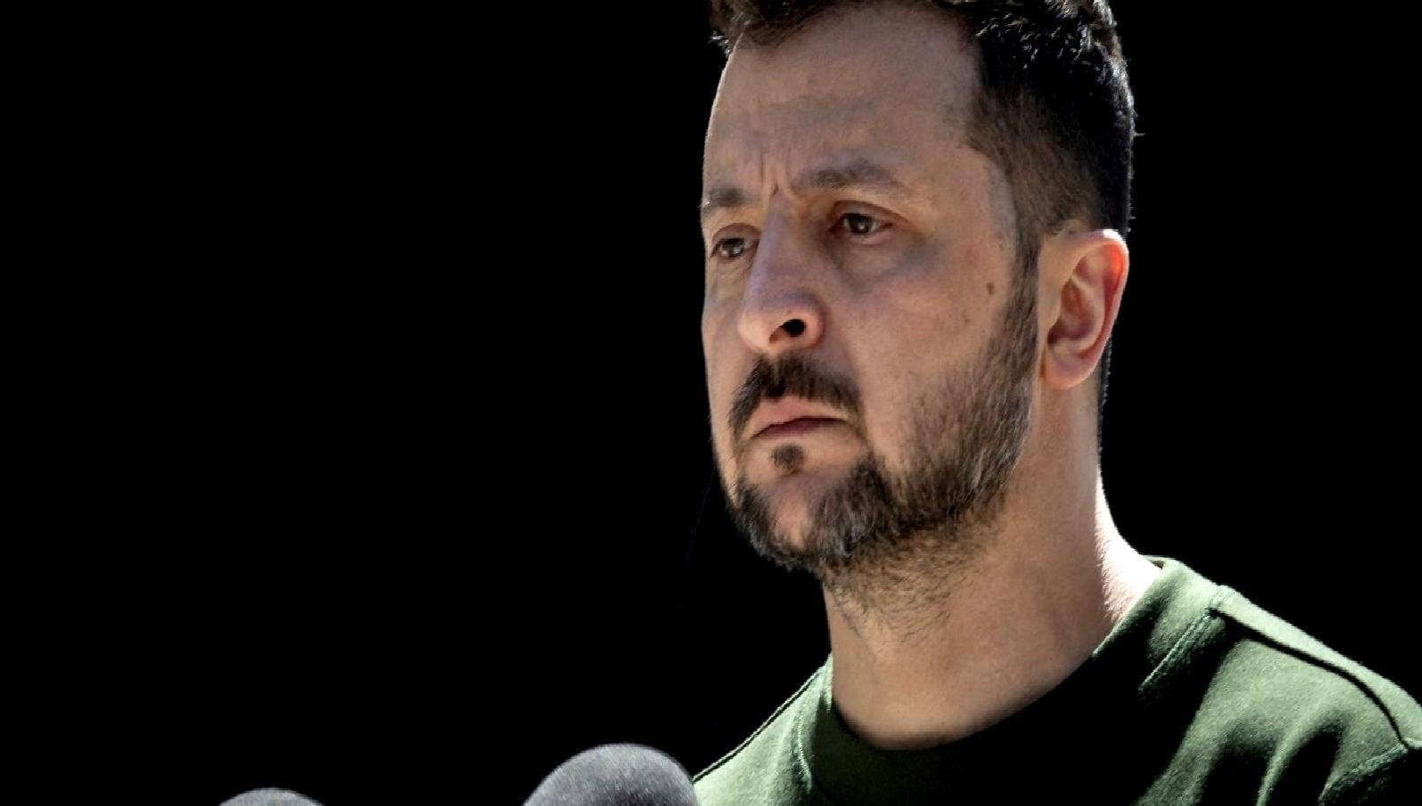 Ukrayna Devlet Başkanı Zelenski ile Avrupa Parlamentosu Başkanı Metsola'nın görüşmesinde