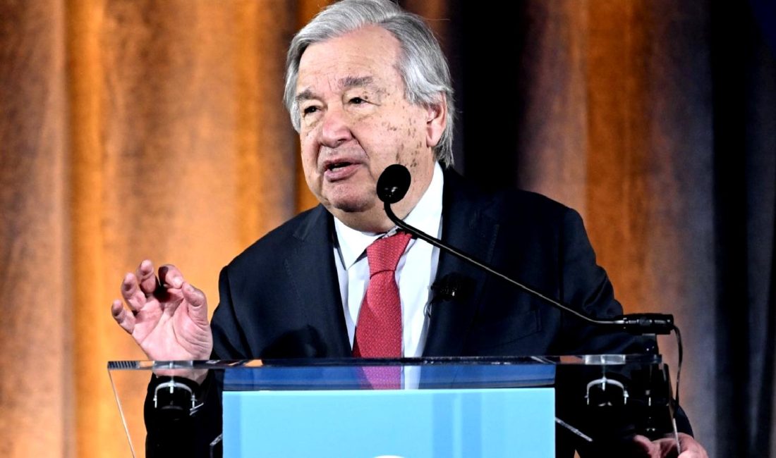 António Guterres: İklim Krizine Karşı Ortak Mücadele Zamanı Birleşmiş Milletler Genel Sekreteri António Guterres, iklim krizine karşı küresel