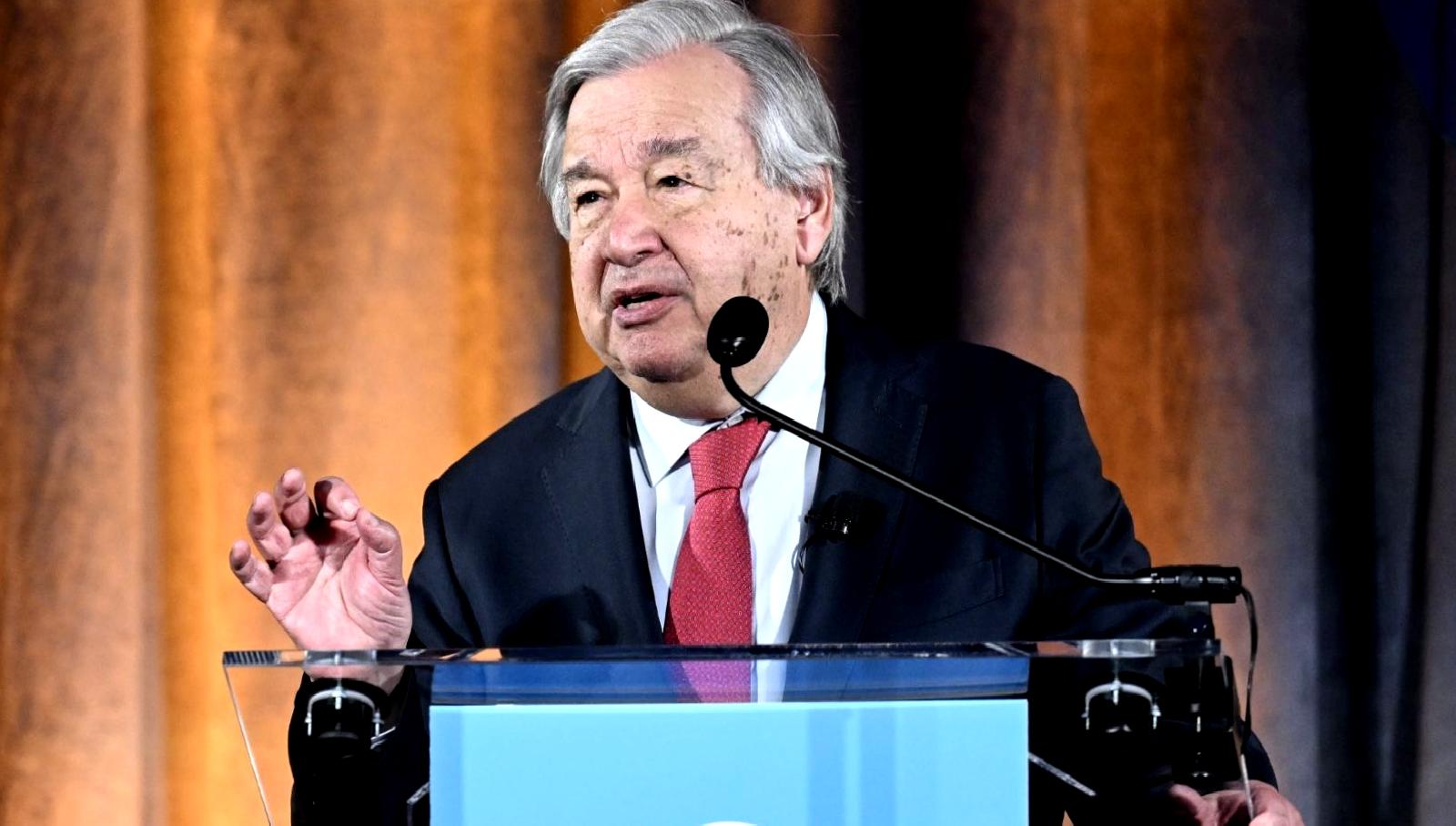 Birleşmiş Milletler Genel Sekreteri António Guterres, iklim krizine karşı küresel