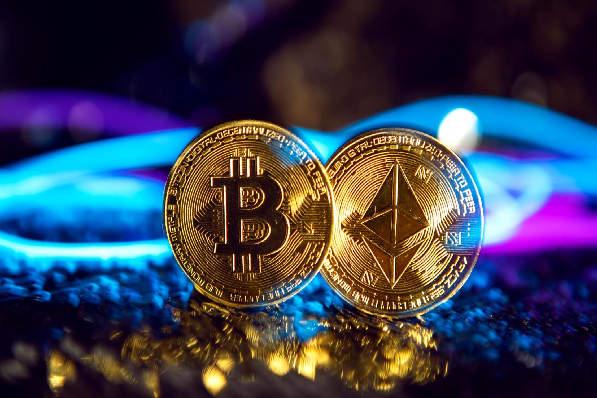 Bitcoin ve Ethereum gibi kripto para birimlerinin piyasalarındaki güncel durumu,