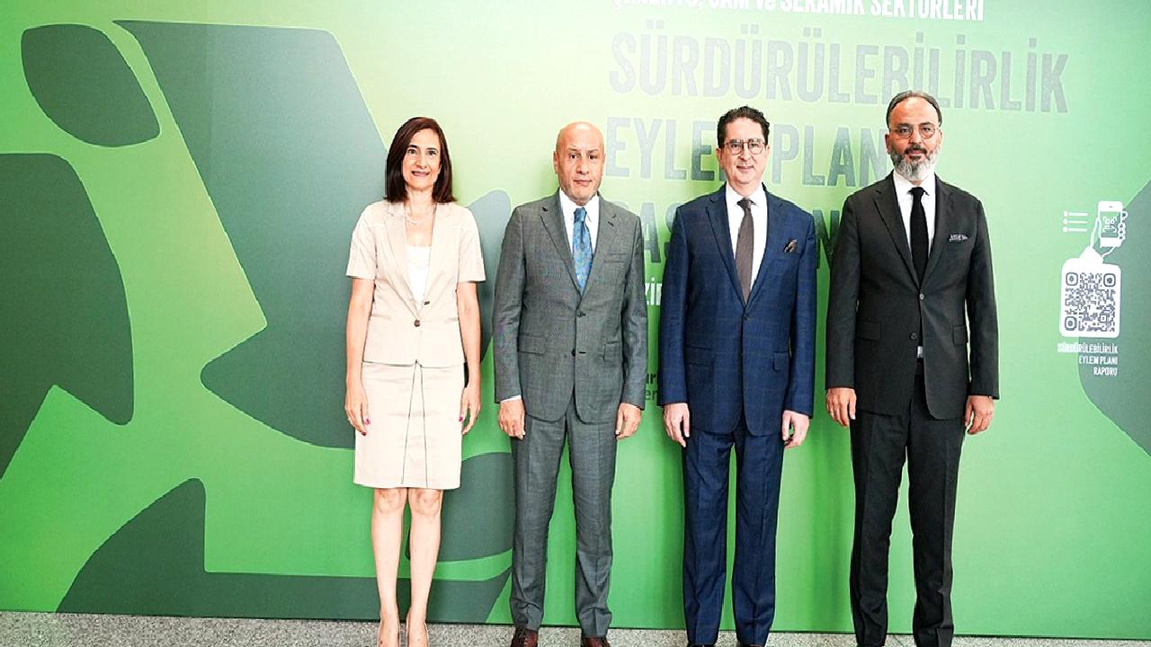 Çimento, cam ve seramik sektörlerinde sürdürülebilirlik için belirlenen eylem planları