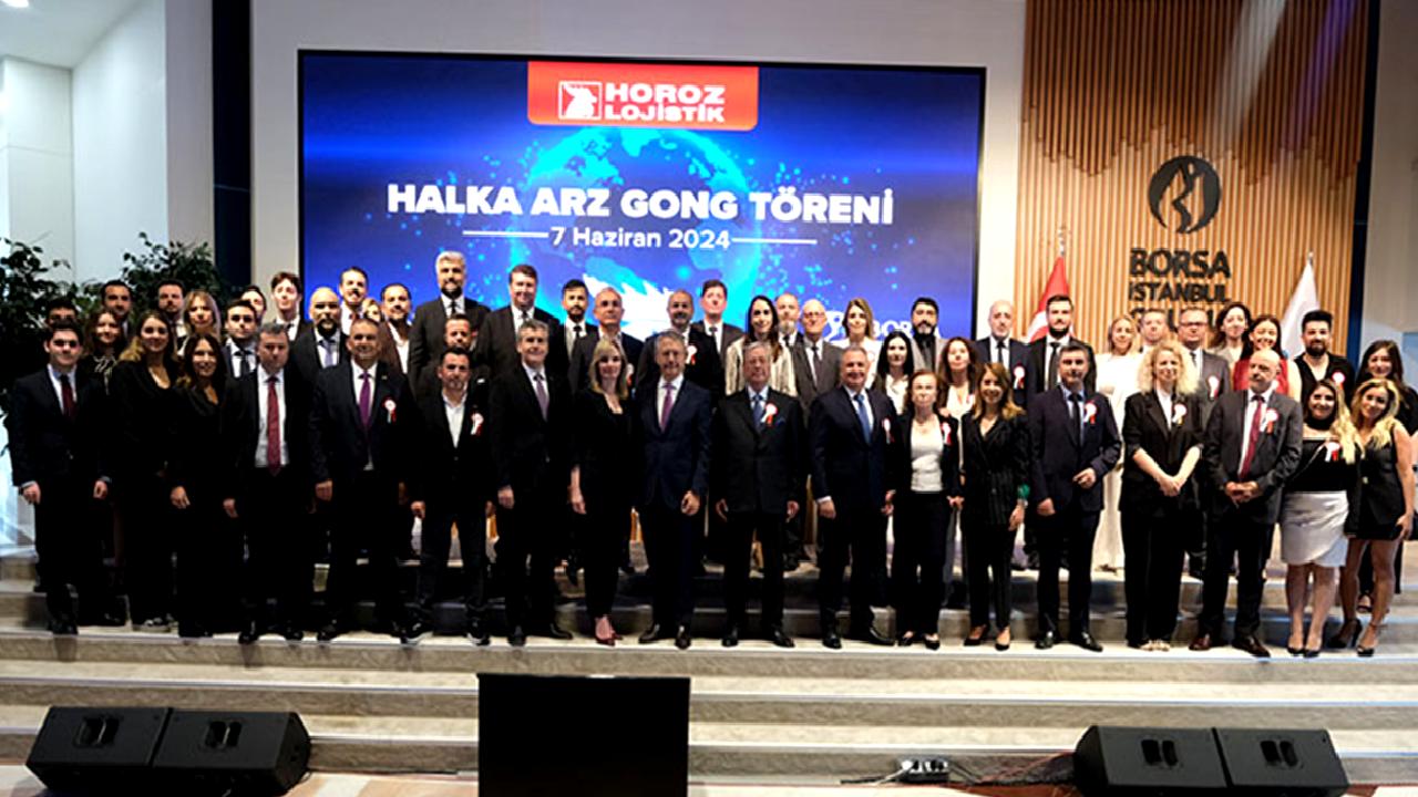 Horoz Lojistik Gong Töreni, şirketin başarılarını kutladığı etkileyici bir tören