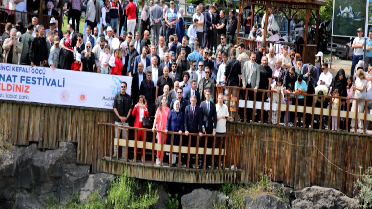 Göçün en iyi izlendiği noktalardan İnci Kefali Tabiat Parkı'nda gerçekleşen