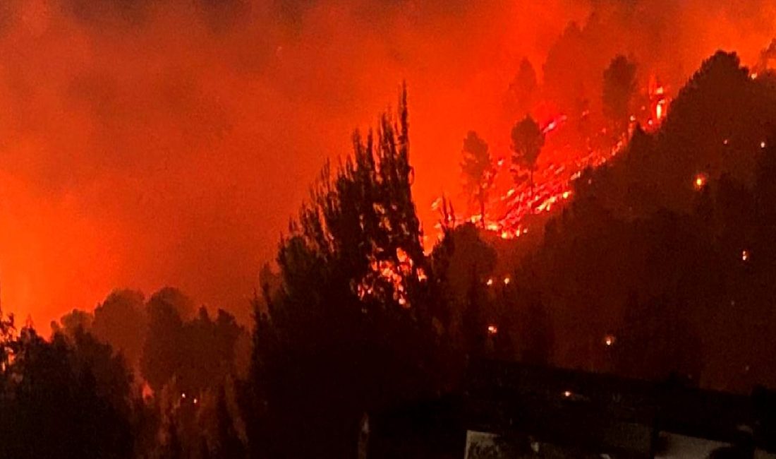 İsrail’in Kuzeyindeki Yangına 14 Ekibin 5 Saattir Müdahale Ettiği Belirtiliyor İsrail'in kuzeyindeki yangına 14 ekip, 5 saattir müdahale ediyor. Olayın