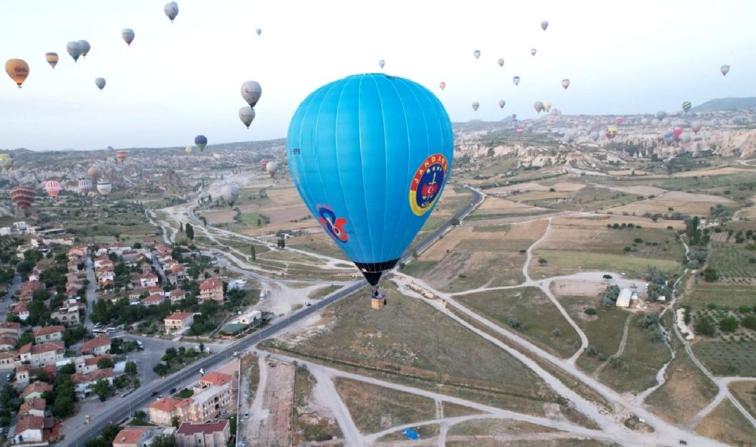 Kapadokya'da Jandarma Genel Komutanlığı'nın 185. kuruluş yıl dönümü kutlamaları büyük