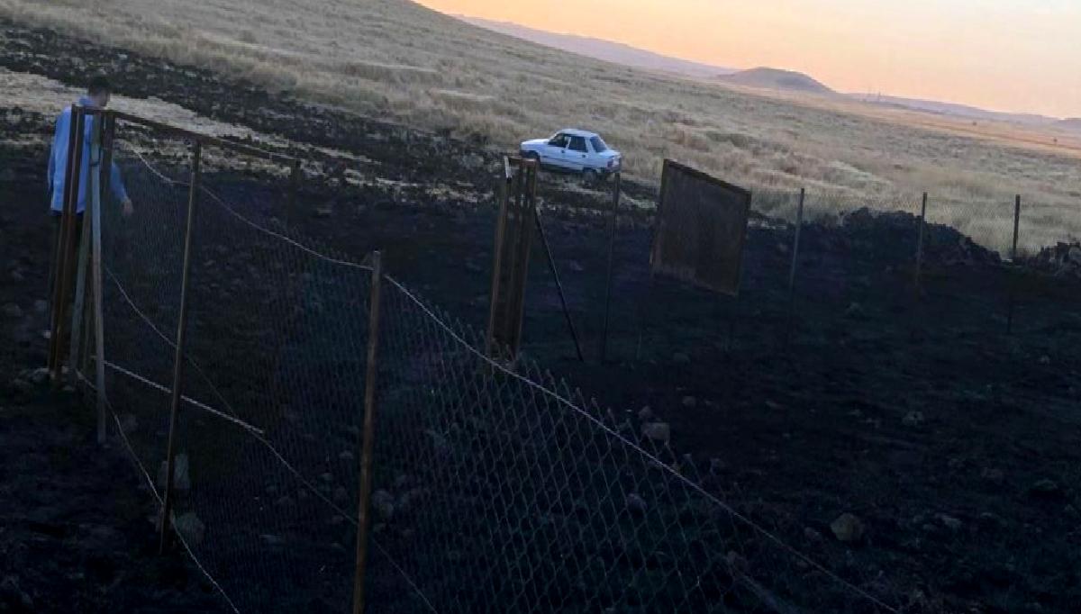 Mardin'de buğday tarlalarında çıkan yangın büyük bir felakete sebep oldu.