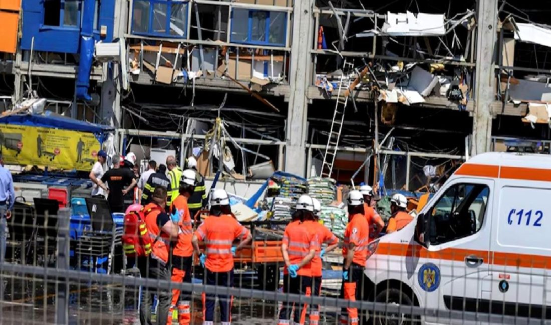 Romanya’da Ev Dekorasyon Mağazasında Patlama ve Yangın: 13 Yaralı Romanya'da bir ev dekorasyon mağazasında meydana gelen patlama ve yangın