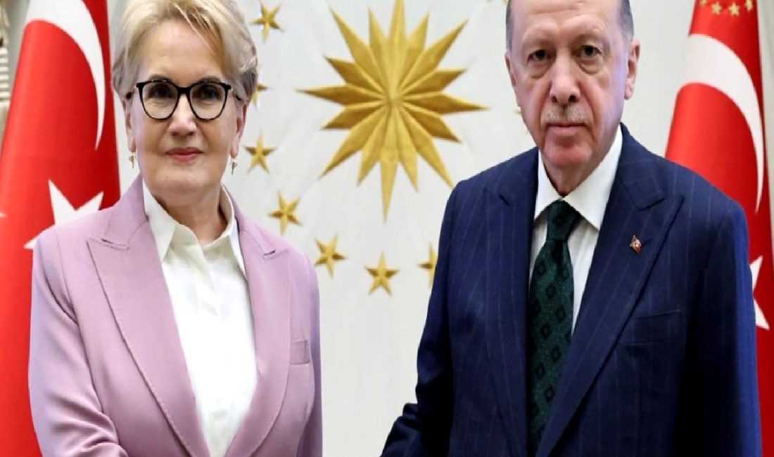 Son Dakika: Cumhurbaşkanı Erdoğan ve İYİ Parti Genel Başkanı Akşener