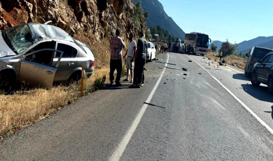 Akseki-Seydişehir karayolunda meydana gelen feci kaza, bölgedeki trafik akışını olumsuz