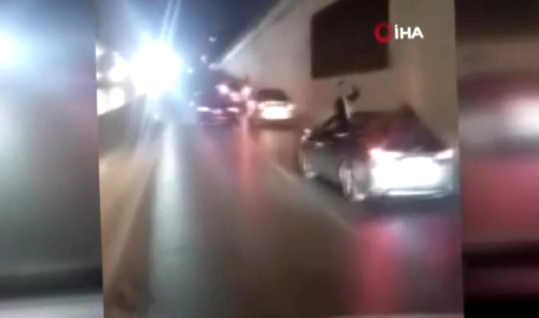 Asker eğlencesinde trafik güvenliğini tehlikeye atan 4 kişi gözaltına alındı.