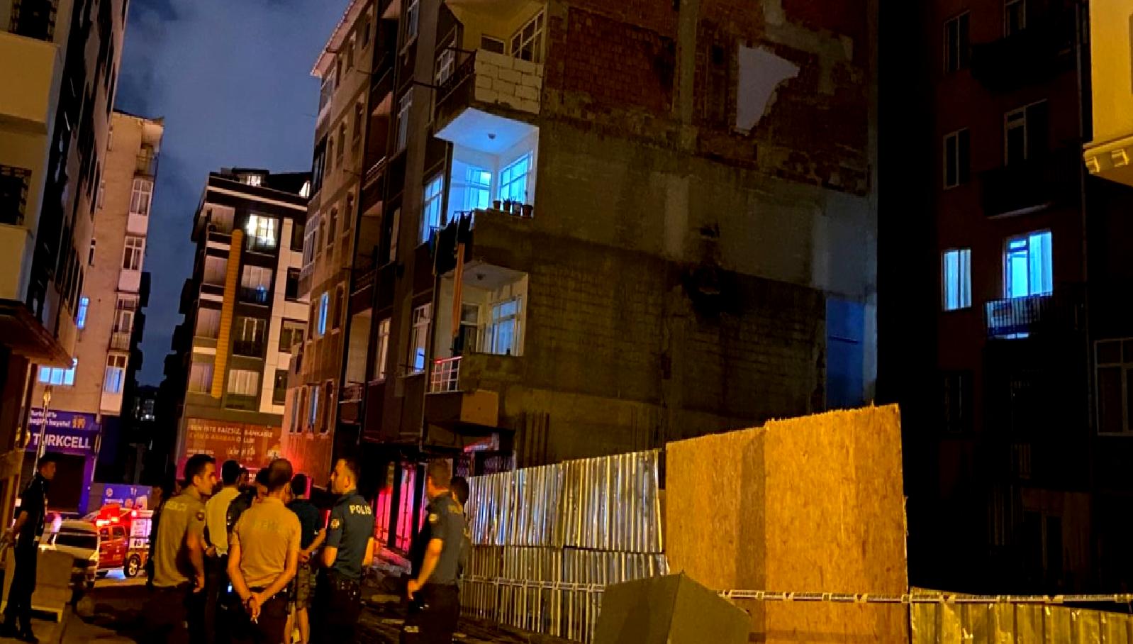 Bahçelievler'de meydana gelen 6 katlı bina çökmesi sonrasında güvenlik tedbirleri