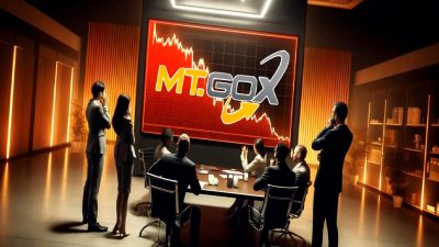 Bitcoin fiyatı, Mt. Gox gerilimiyle birlikte düşüş yaşadı. Kripto para